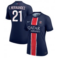 Dámy Fotbalový dres Paris Saint-Germain Lucas Hernandez #21 2024-25 Domácí Krátký Rukáv